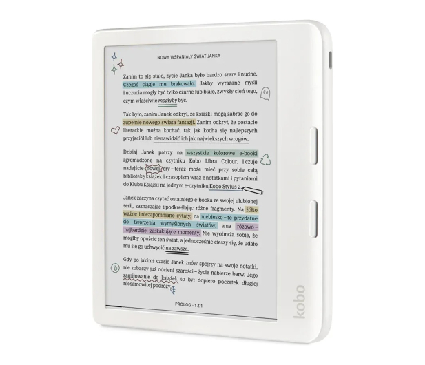 Kobo Libra Colour biały 32GB - 1543271 - zdjęcie 6